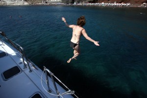 Genevieve Swimming